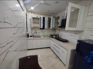 Kitchen in 1 BHK Builder Floor at Malviya Nagar – for Rent