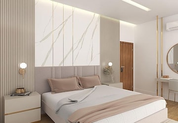 Bedroom in 3 BHK Apartment at Smart World One DXP, Sector 113 – for Sale
