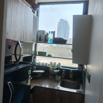 Kitchen in  Office Space at Emaar Emerald Plaza, Sector 65 – for Rent