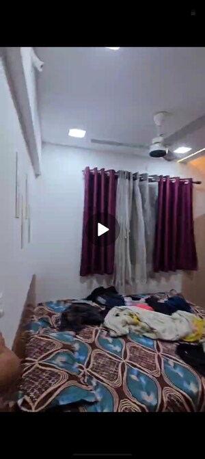 Bedroom in 2 BHK Apartment at Bhaktamar Residency, Wadgaon Sheri – for Rent