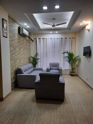 Living Room in 3 BHK Builder Floor at Saket – for Rent