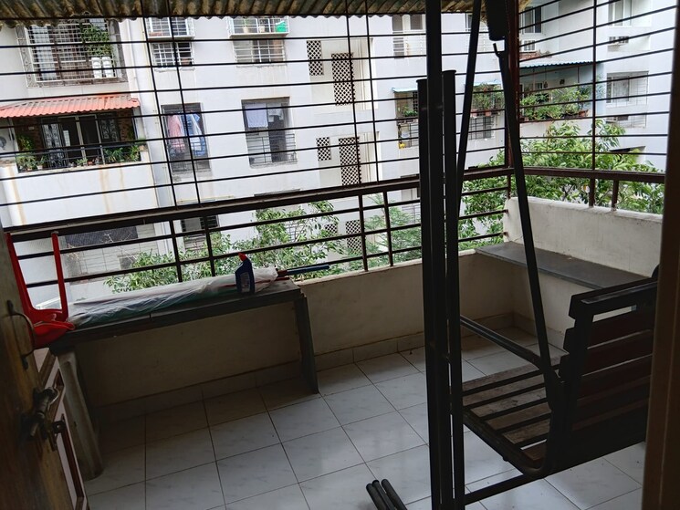 Balcony, landmark-garden 1 Bedroom 700 Sq.Ft. Apartment In Kalyani Nagar Pune 9341290