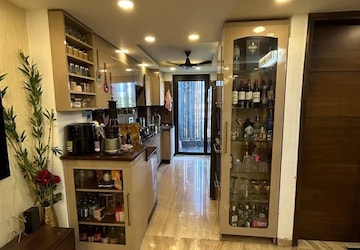 Kitchen in 3 BHK Builder Floor at Saket – for Rent