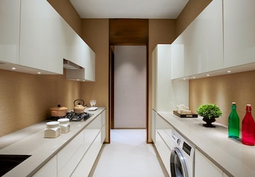Kitchen in 3 BHK Apartment at Sunteck City Avenue 4, Goregaon West – for Rent