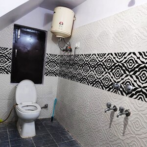 Bathroom in 3 BHK Builder Floor at Lajpat Nagar – for Rent