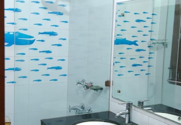 Attached Bathroom in 3 BHK Apartment at Saket – for Rent