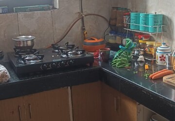 Kitchen in 3 BHK Apartment at Vasant Kunj – for Sale