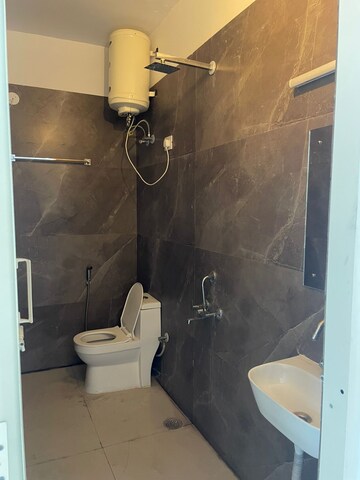 Bathroom in 3 BHK Apartment at Vasant Kunj – for Rent