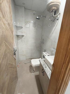 Bathroom in 1 RK Builder Floor at Sector 55 – for Rent