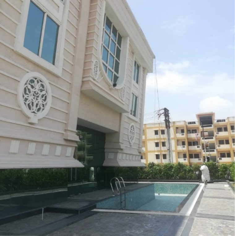 Exterior View, radhey-krishna-casa-green-exotica 3 Bedroom 972 Sq.Ft. Apartment In Sgpgi Lucknow 9341359