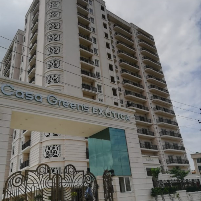 Exterior View, radhey-krishna-casa-green-exotica 3 Bedroom 972 Sq.Ft. Apartment In Sgpgi Lucknow 9341359