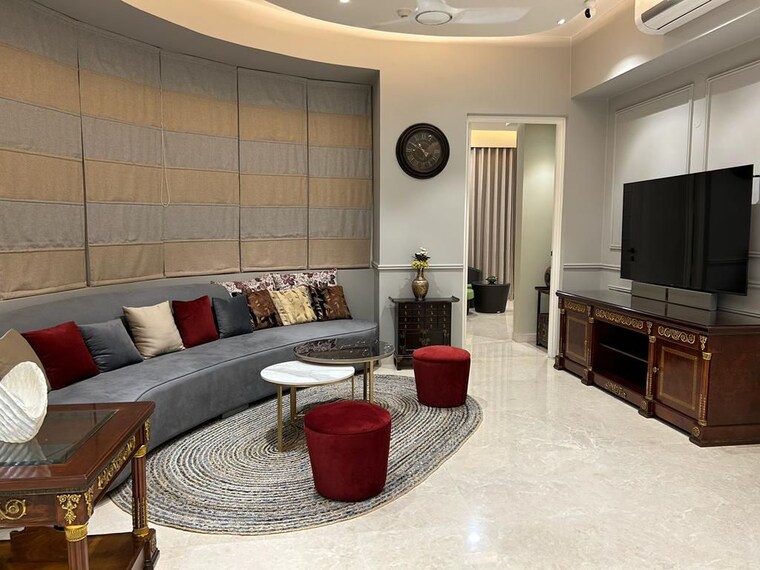 Living Room, signature-global-city 2 Bedroom 990 Sq.Ft. Apartment In Sector 37d Gurgaon 9341362