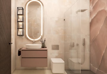 Bathroom in 5 BHK Apartment at LnT Green Reserve, Sector 128 – for Sale