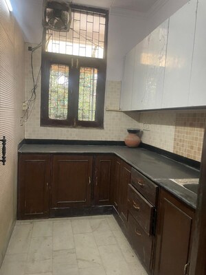 Kitchen in 2 BHK Builder Floor at Chittaranjan Park – for Rent