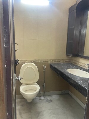 Attached Bathroom in 2 BHK Builder Floor at Chittaranjan Park – for Rent