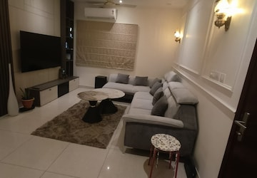 Living Room in 2 BHK Apartment at Prestige High Fields, Gachibowli – for Rent