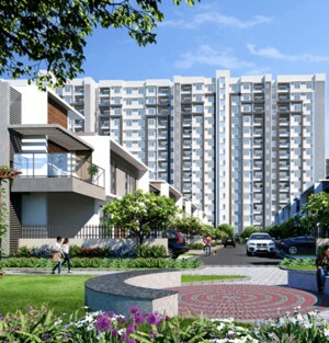 3 BHK Apartment – Exterior View View at Geras World of Joy S, Kharadi - for Sale