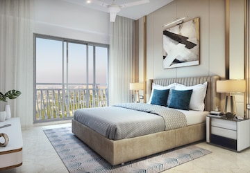 Master Bedroom in 2 BHK Apartment at Gera World of Joy, Kharadi – for Sale