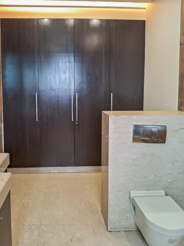 Bathroom in 4 BHK Builder Floor at Anand Lok – for Rent