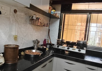 Kitchen in 2 BHK Apartment at Adityaraj Sai Prasad, Vikhroli East – for Rent