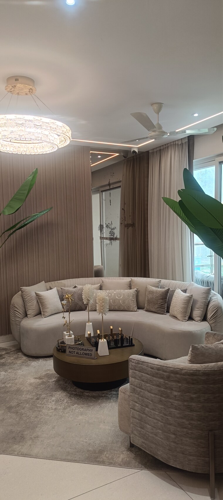 Living Room, ivory-county 3 Bedroom 2034 Sq.Ft. Apartment In Sector 115 Noida 9341445