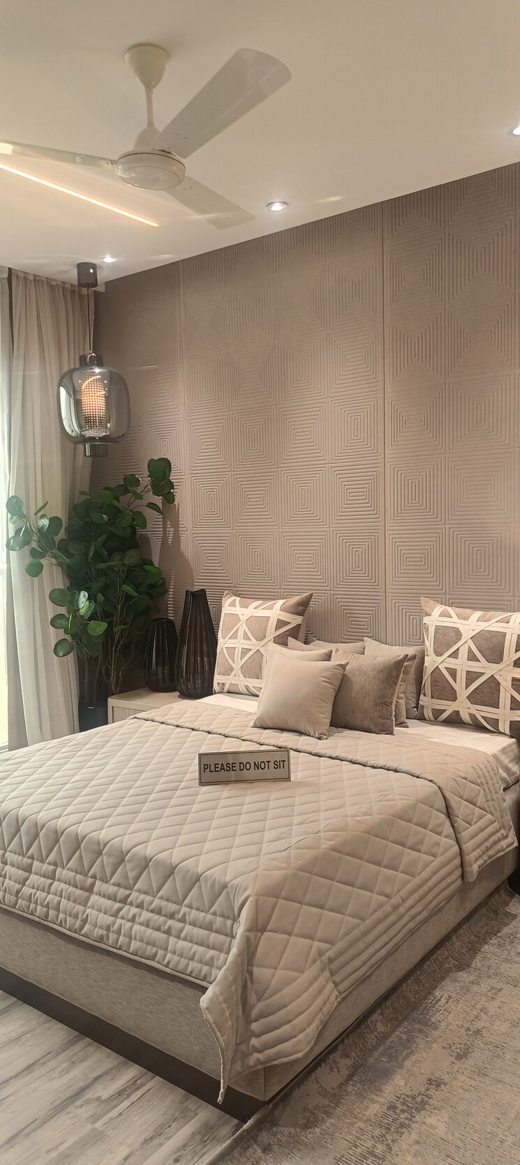 Master Bedroom, ivory-county 3 Bedroom 2034 Sq.Ft. Apartment In Sector 115 Noida 9341445