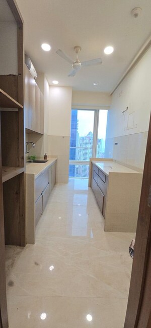 Kitchen in 3 BHK Apartment at Indiabulls Blu, Worli – for Rent