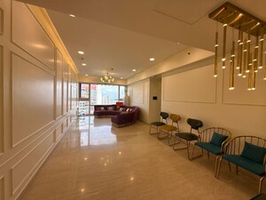 Living Room in 3 BHK Apartment at Lodha The Park, Worli – for Rent