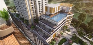 Balcony in 3 BHK Apartment at Godrej Regal Pavilion, Gaganpahad – for Sale