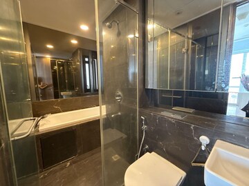 Attached Bathroom in 3 BHK Apartment at Lodha The Park, Worli – for Rent