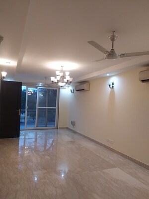 Living Room in 3 BHK Builder Floor at Chittaranjan Park – for Rent