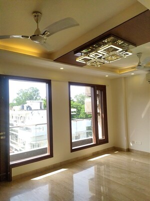 Living Room in 3 BHK Builder Floor at Kalkaji – for Rent