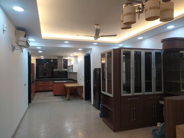 Living Room in 3 BHK Builder Floor at Nehru Enclave – for Rent