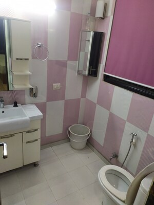Attached Bathroom in 3 BHK Builder Floor at Nehru Enclave – for Rent
