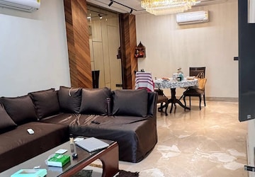 Living Room in 1 RK Builder Floor at Sector 5 – for Rent