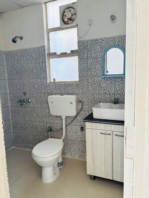 Bathroom in 2 BHK Apartment at Breez Global Heights, Sohna Sector 33 – for Rent