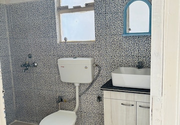 Bathroom in 2 BHK Apartment at Breez Global Heights, Sohna Sector 33 – for Rent