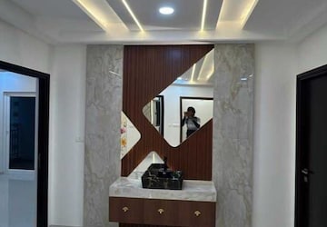 Living Room in 3 BHK Apartment at Rajapushpa Provincia, Narsingi – for Rent