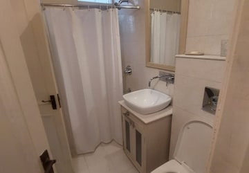 Attached Bathroom in 3.5 BHK Builder Floor at Greater Kailash I – for Rent
