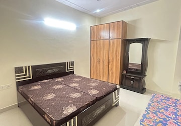 Bedroom in 1.5 BHK Builder Floor at Sector 5 – for Rent