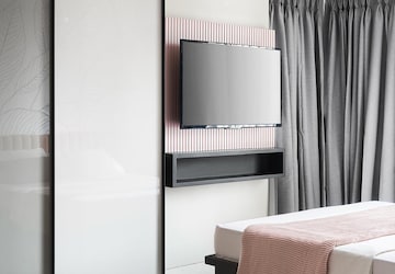 Bedroom in 2 BHK Apartment at Rizvi Oak, Malad East – for Rent