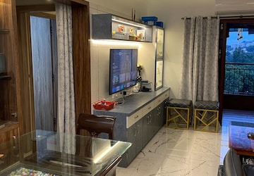 Living Room in 2 BHK Apartment at Pinnacle Kalpataru, Erandwane – for Rent