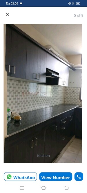 Kitchen in 3 BHK Apartment at Srishti Apartments Lucknow, Guramba – for Rent