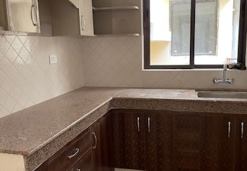 Kitchen in 3 BHK Apartment at Shalimar Mannat, Faizabad Road – for Rent