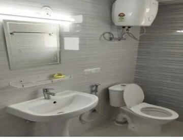 Bathroom in 3 BHK Apartment at Omaxe Residency II, Gomti Nagar – for Rent