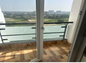 Balcony in 2 BHK Apartment at Chandra Panorama, Sushant Golf City – for Rent