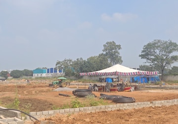 Plot – Exterior View View at Mallampet - for Sale