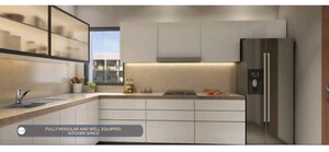 Kitchen in 3 BHK Builder Floor at Whiteland Blissville, Sector 76 – for Sale