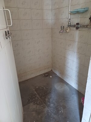 Bathroom in 1 RK Apartment at Gharonda Housing, Ghansoli – for Rent