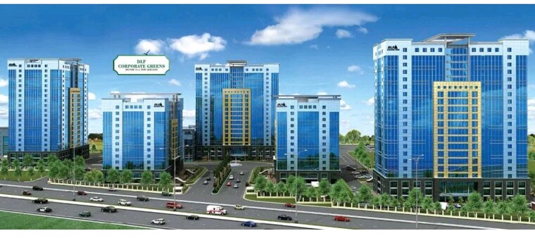 Exterior View, dlf-corporate-greens Commercial Office Space in IT/SEZ 3500 Sq.Ft. In Sector 74a Gurgaon 9341674